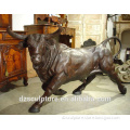New products decorative metal casting bronze bison sculpture